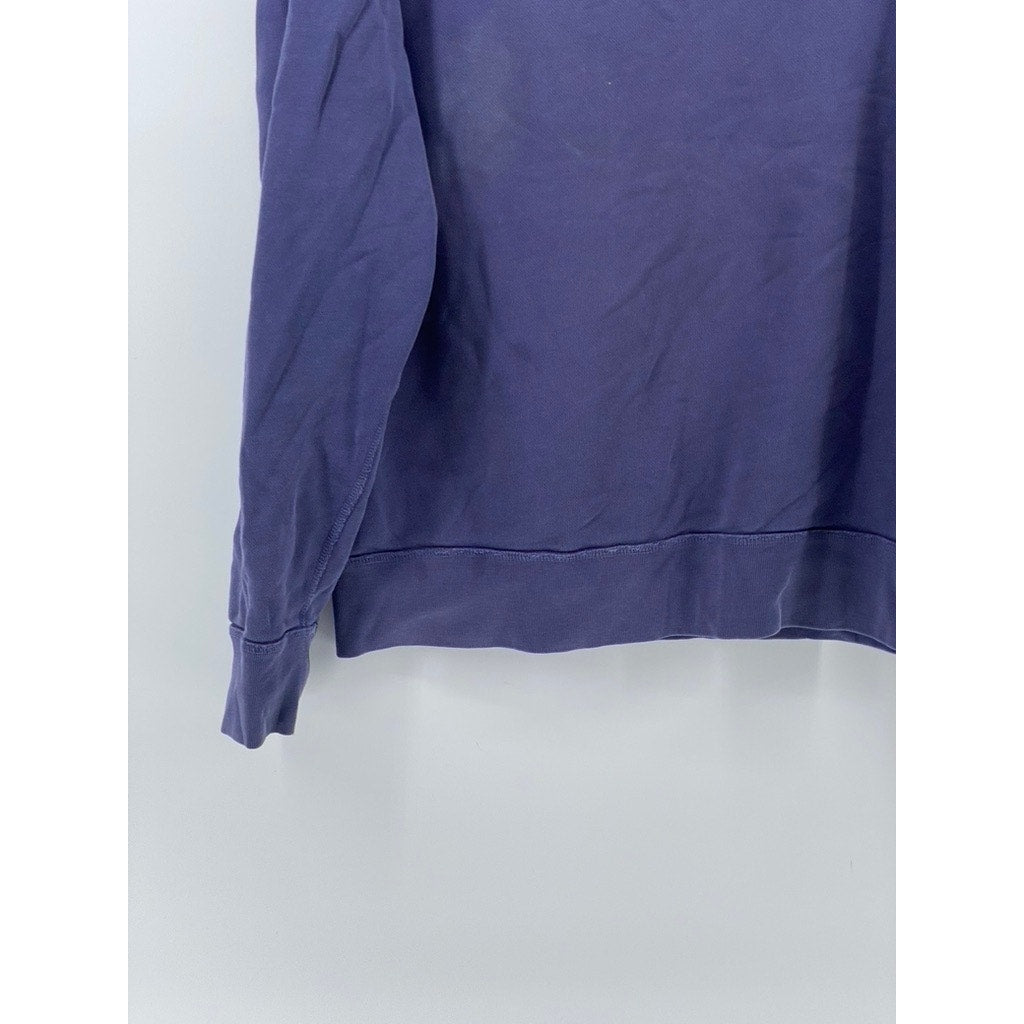 J.CREW MERCANTILE Men's Sun-Washed Navy Crewneck Long Sleeve Sweatshirt SZ M