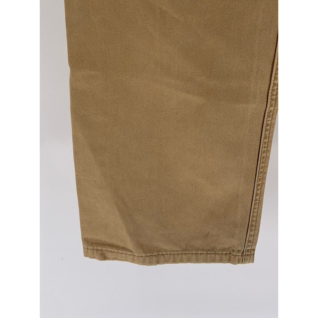 FAIRWHALE Men's Tan Straight Leg Pants SZ 34
