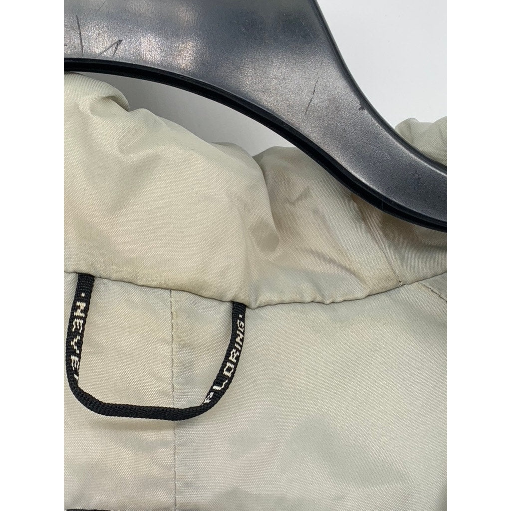 THE NORTH FACE Women's Gray Double Closure Long Sleeve Hooded Trench Coat SZ M