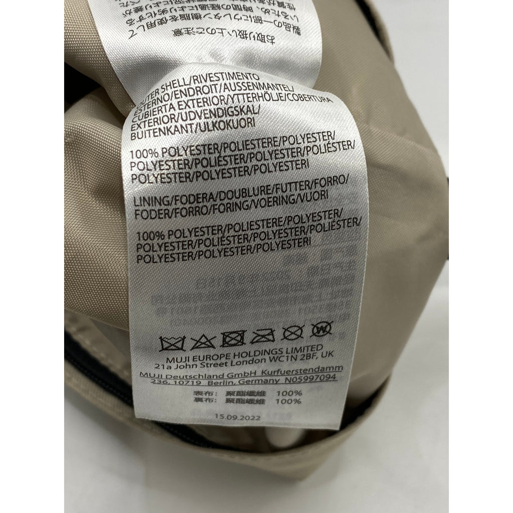 MUJI Women's Beige-Black Medium Lightweight Shoulder-Crossbody Bag