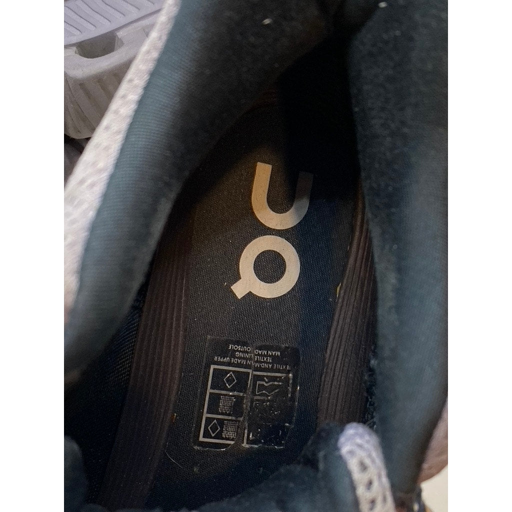 ON CLOUD Women's Gray Mesh Swiss Engineering Lace-Up Sneakers SZ 8.5