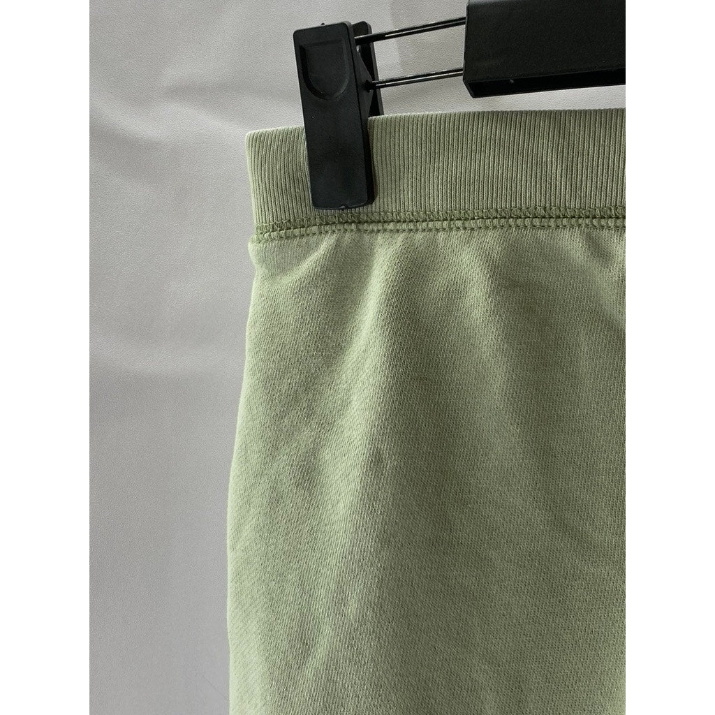 J.CREW Crewcuts Girls' Patina Green French Terry Drawstring Sweatpants SZ 12