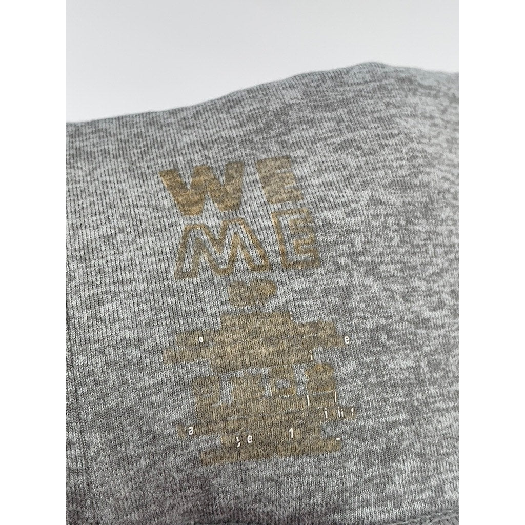 WE ME Women’s Gray High-Rise Cropped Leggings SZ S