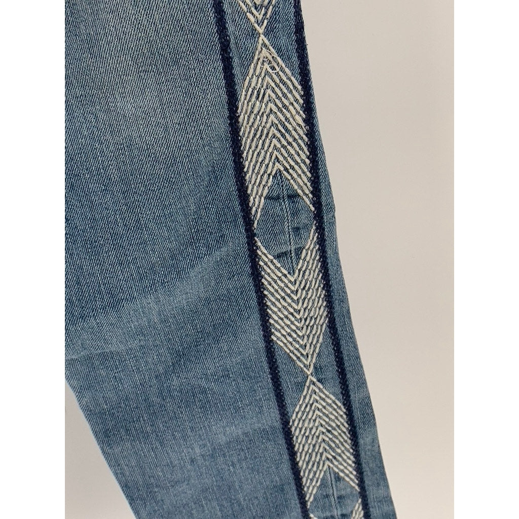 TOPMAN Men's Blue Denim Skinny Stretch Jeans SZ 30x32