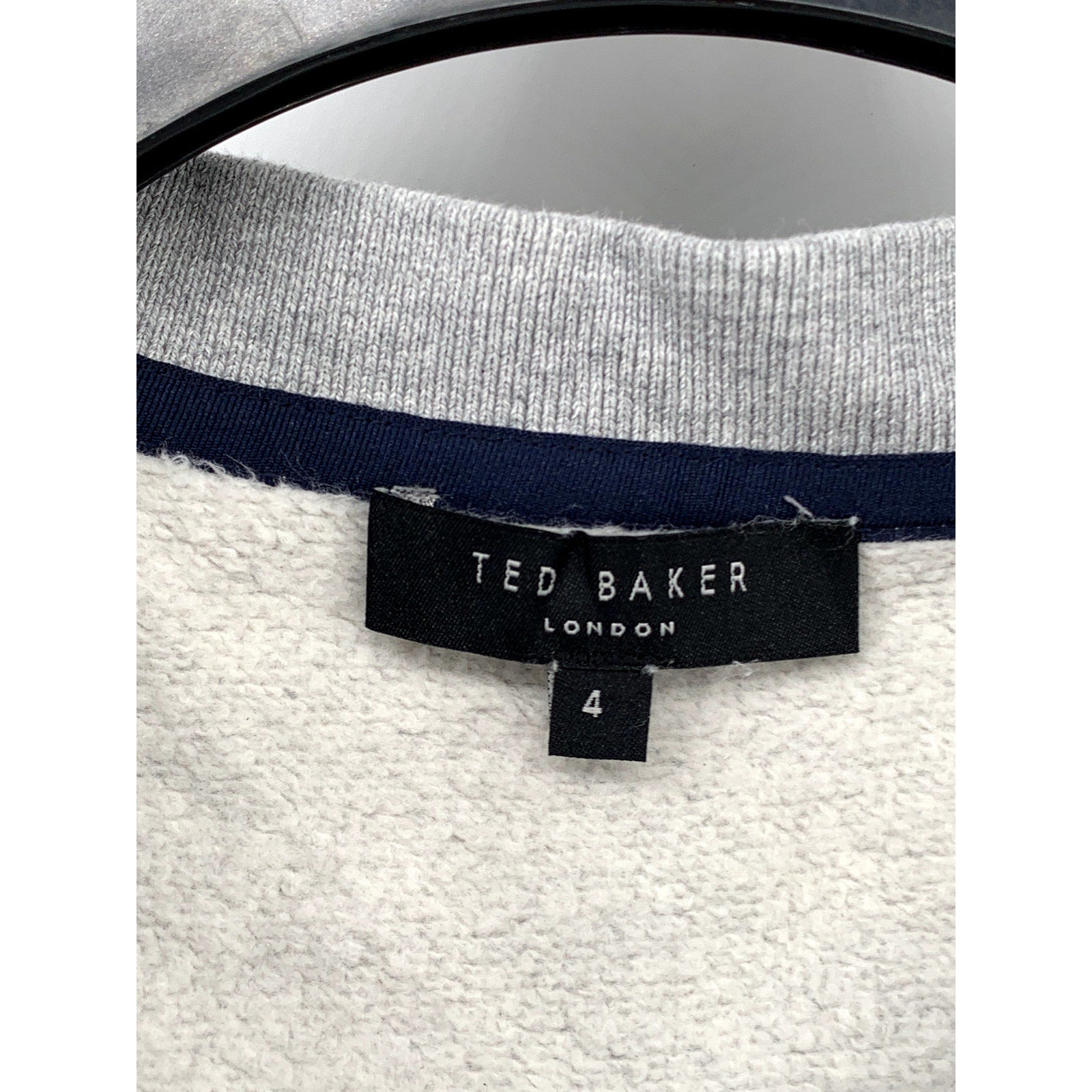 TED BAKER LONDON Men's Gray Hatton Crewneck Long Sleeve Casual Sweatshirt SZ4(L)
