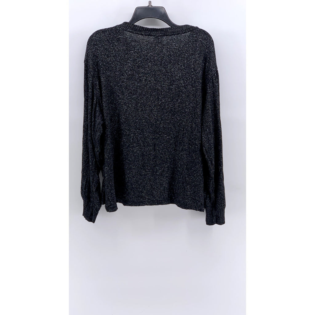 STARS ABOVE Women's Black Knit Crewneck Sweater SZ XXL