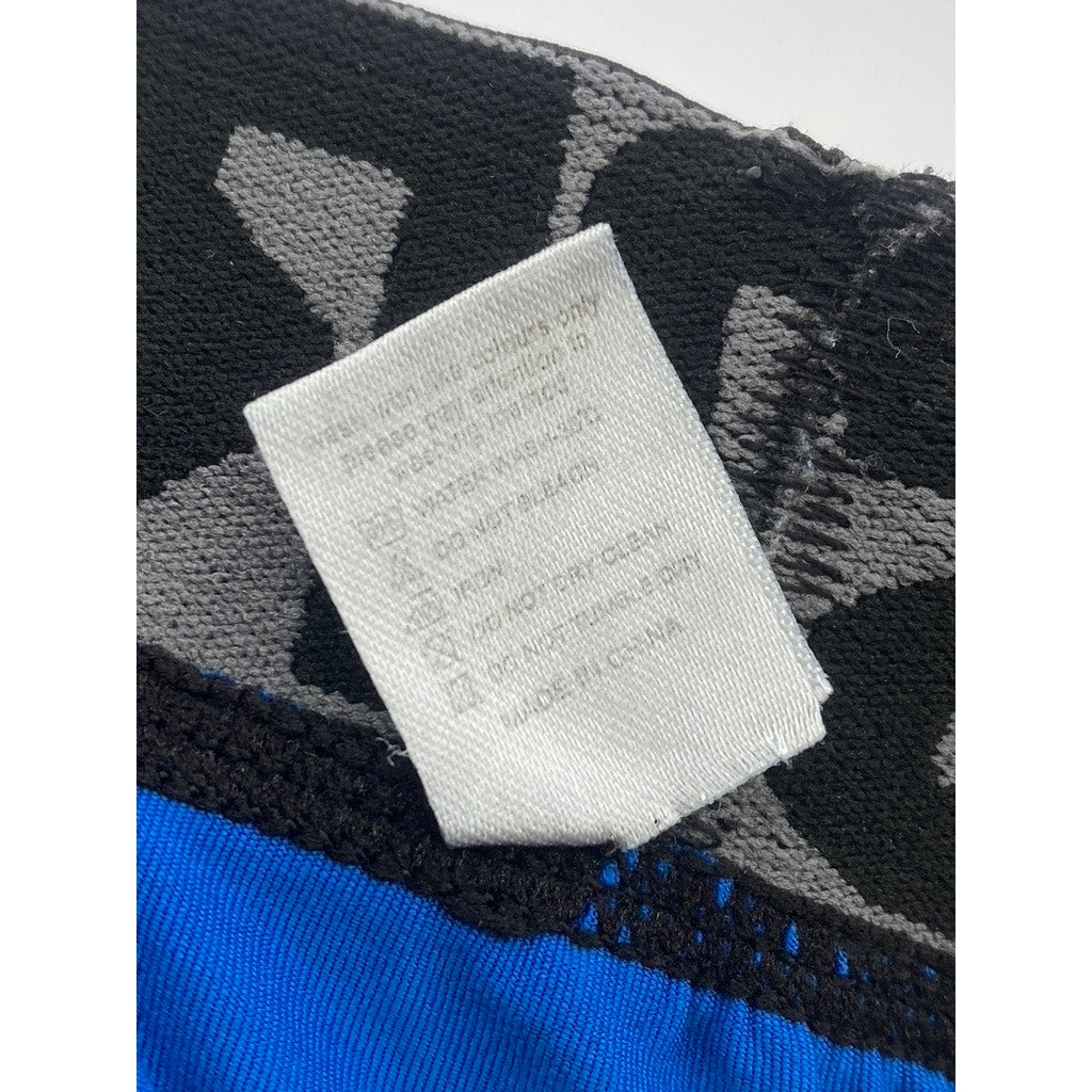 SILKWORLD Pro Men’s Blue-Black Elasticized Waist Compression Pants SZ M