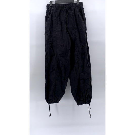 ZARA Women's Black Pull-On Drawstring Jogger Pants SZ XS