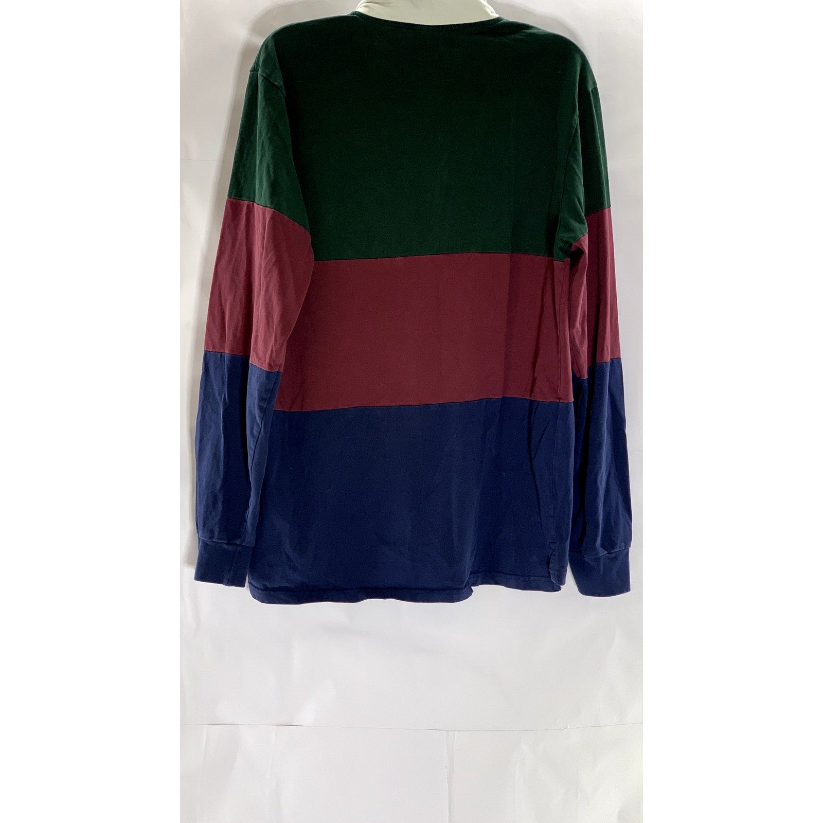 COTTON ON Men's Vintage Multicolor Striped Loose-Fit "Modern Edition" Shirt SZ L