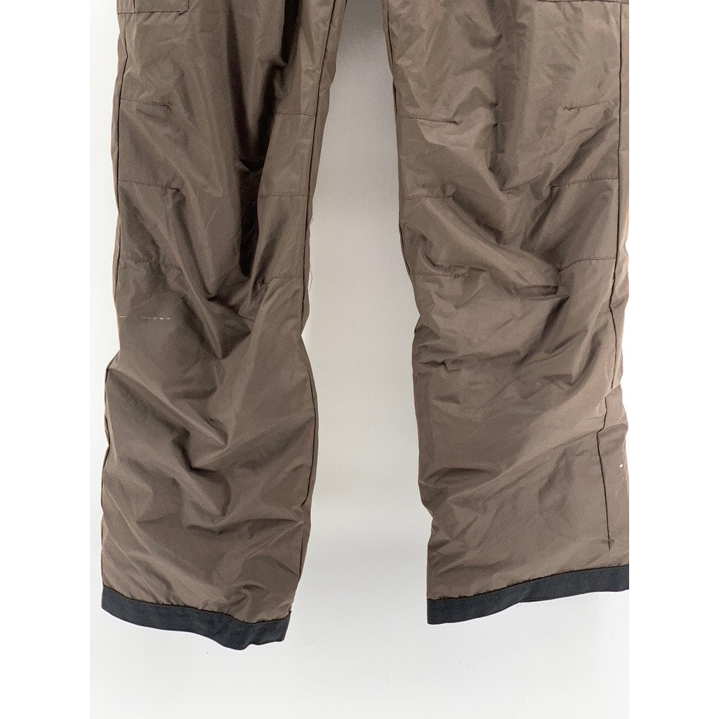 ICEBURG Women's Brown Lined Snow Ski Pants SZ L