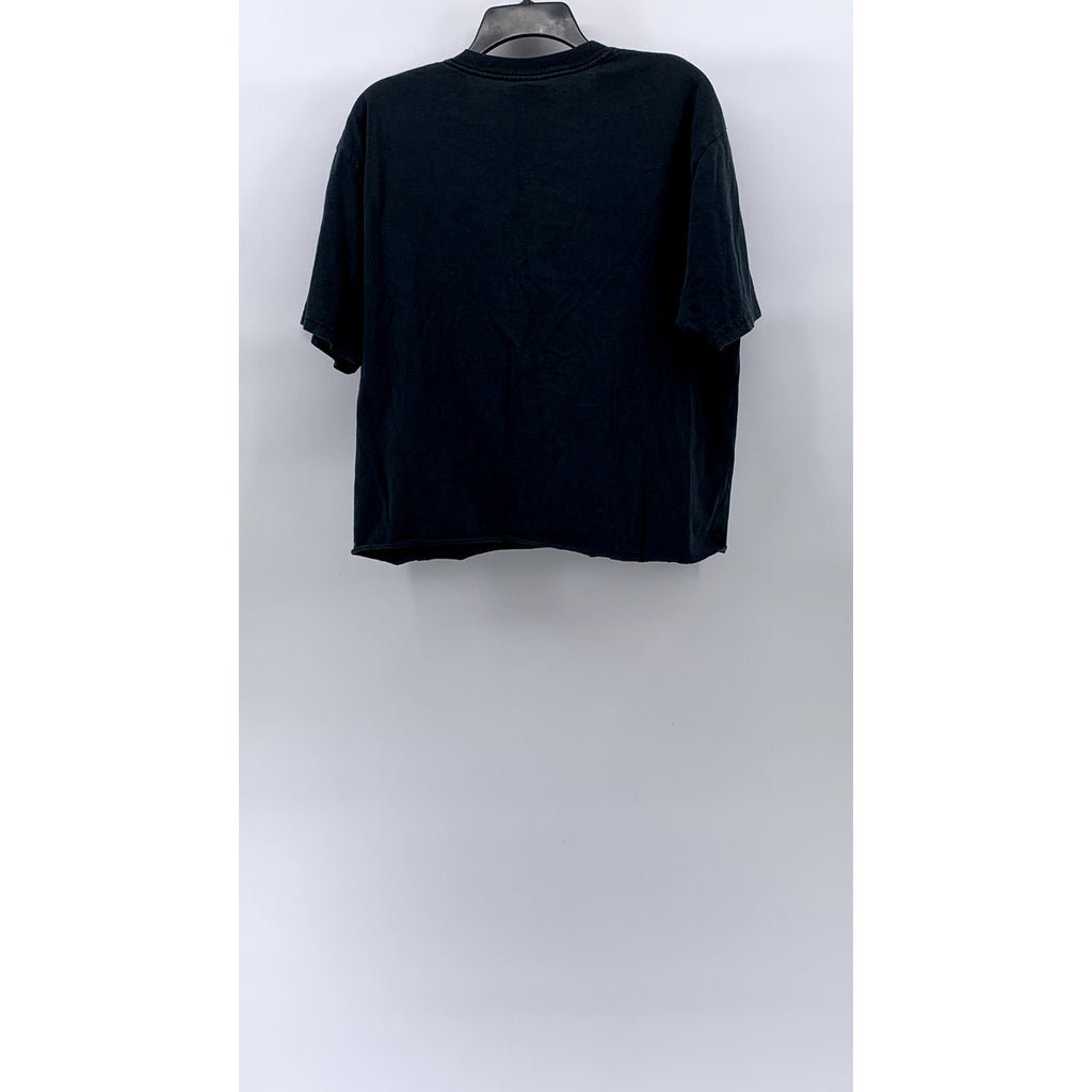 STEVE & BARRY’S Men’s Black Mustang Graphic Crewneck Short Sleeve T-Shirt SZ L