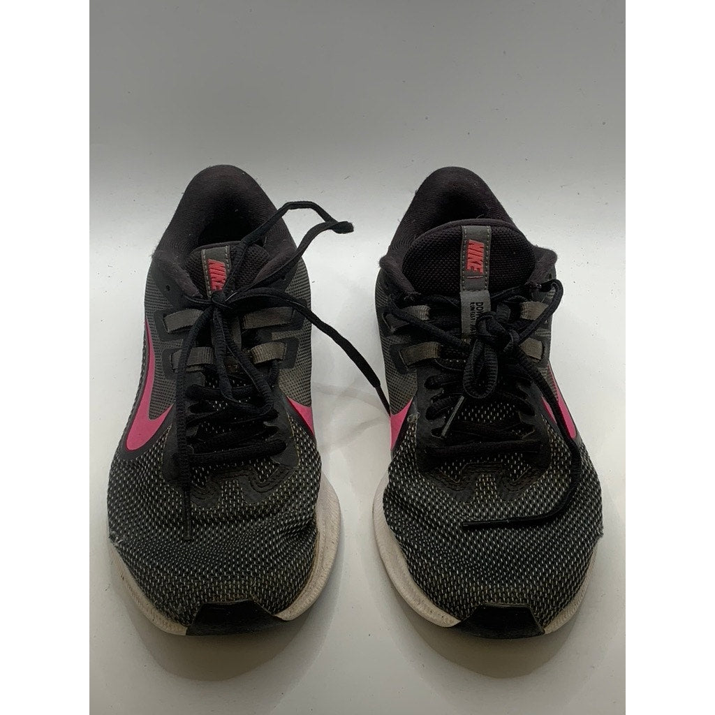 NIKE Women's Black Downshifter 9 Mesh Sneakers SZ 6.5