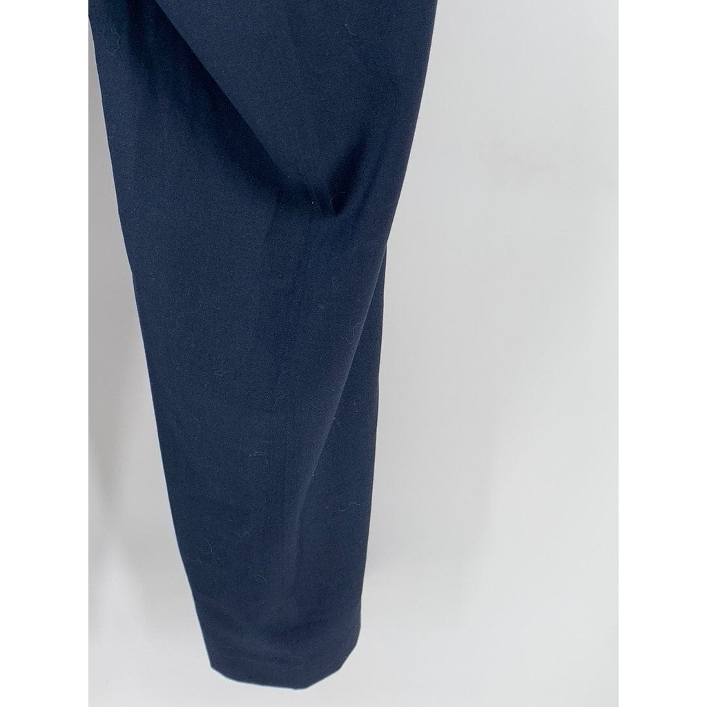 DOCKERS Men's Blue Solid Slim-Leg Performance Stretch Pants SZ  38X30