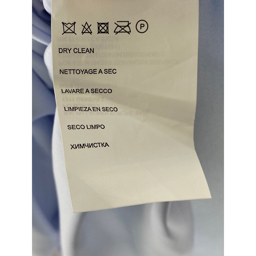 CLUB MONACO Women’s Light Blue Bowee Halter Sleeveless A-Line Mink Dress SZ 4