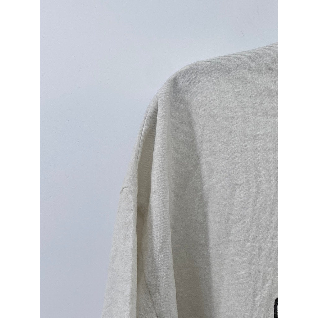 HANES Unisex Adult White Graphic Puerto Rico Crewneck Short Sleeve T-Shirt SZ XL