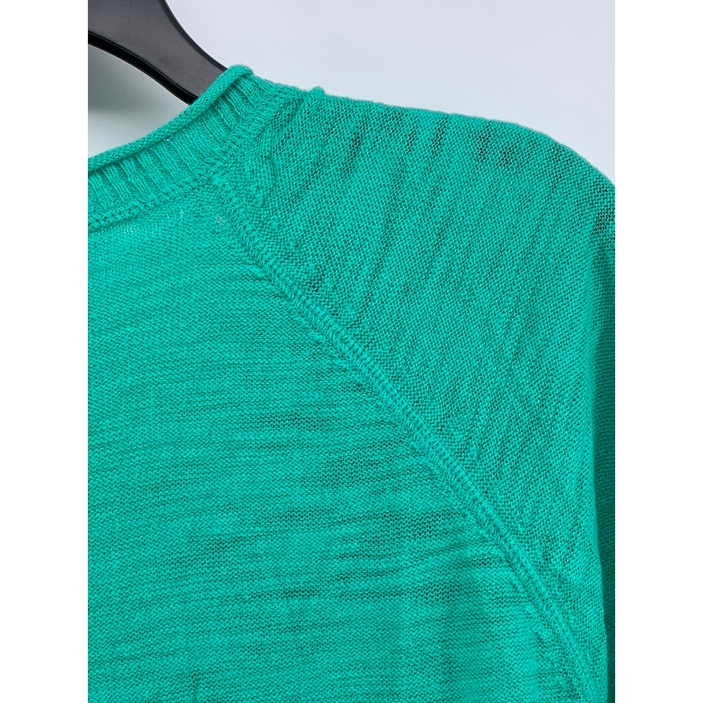 MOSSIMO SUPPLY CO Women's Green V-Neck Button-Up Cardigan SZ 2XL