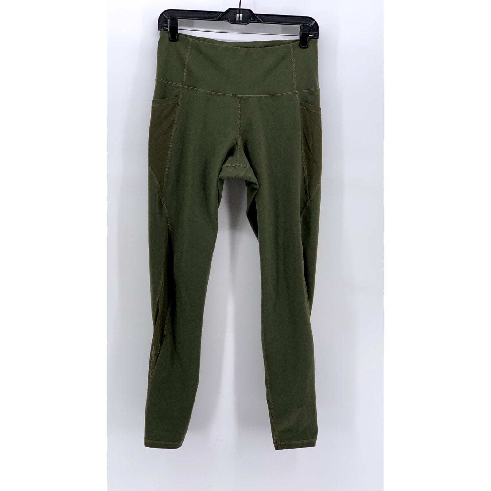 OLD NAVY ACTIVE Women's Go Dry Olive Sports Exercise Elevate Legging SZ M