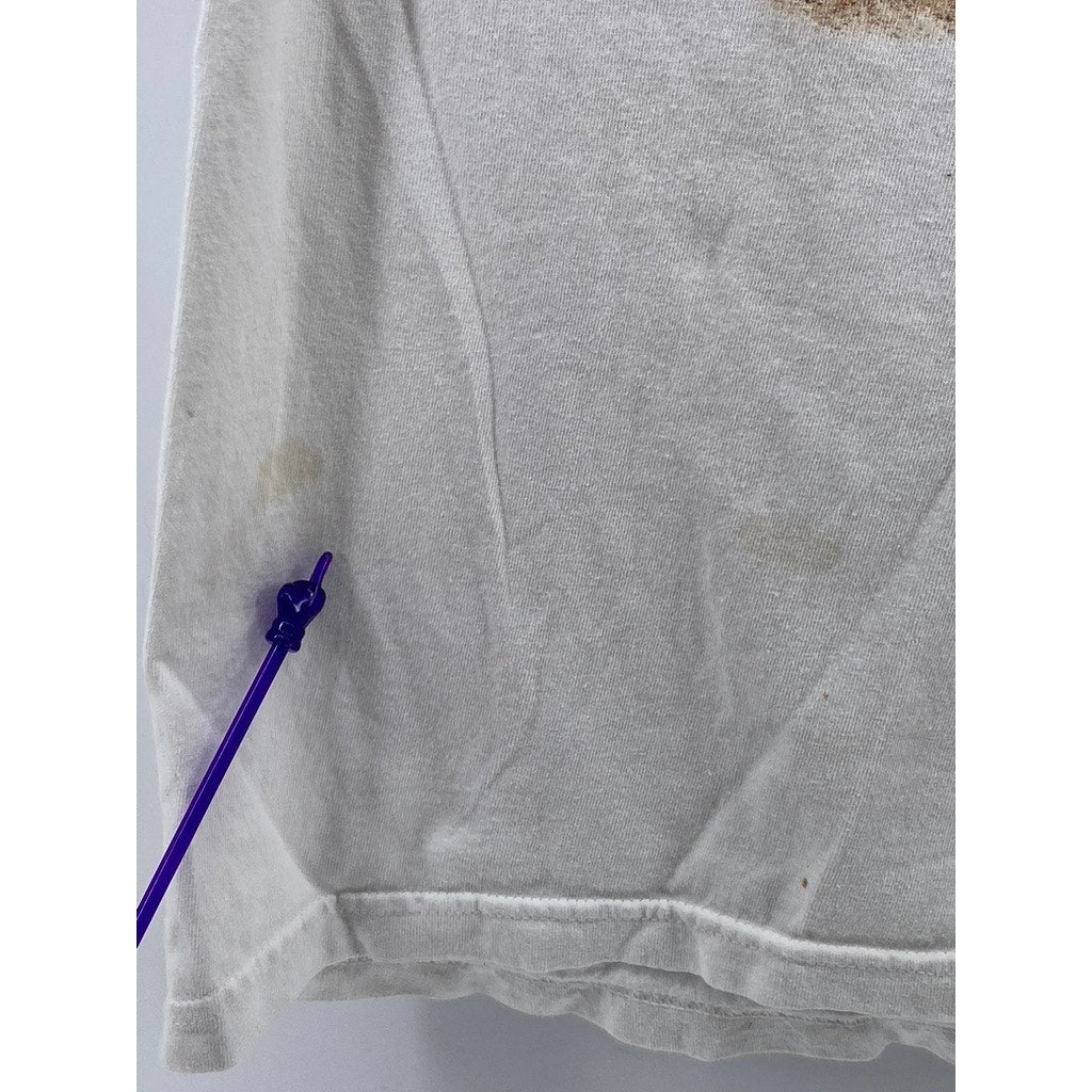 UNBRANDED Women's White Tim McGraw & Faith Hill Soul2Soul Tour T-Shirt SZ M