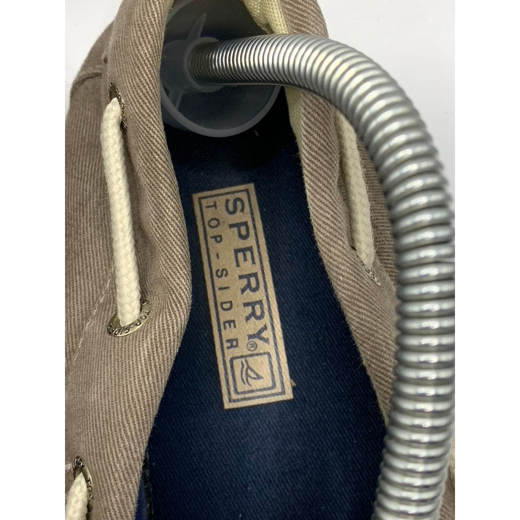 SPERRY Men's Gray Top-Sider Slip-On Boat Shoes SZ 9