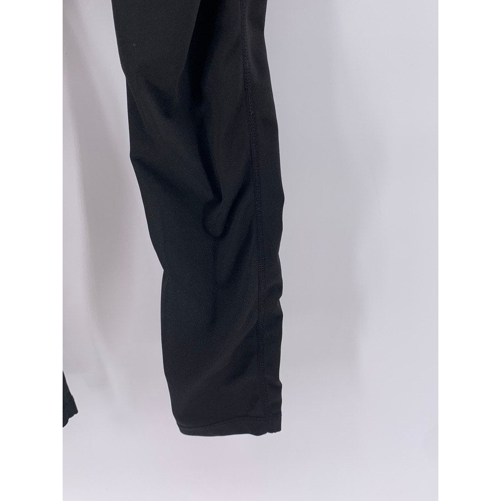 NELEUS Women's Black Solid Active Leggings SZ S