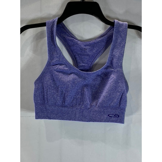 C9 BY CHAMPION Women's Dark Purple Racerback Seamless Medium Support Bra SZ S
