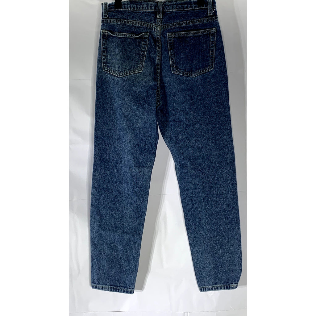 UNBRANDED Women's Dark Blue Denim Skinny-Leg High-Rise Jean SZ 25
