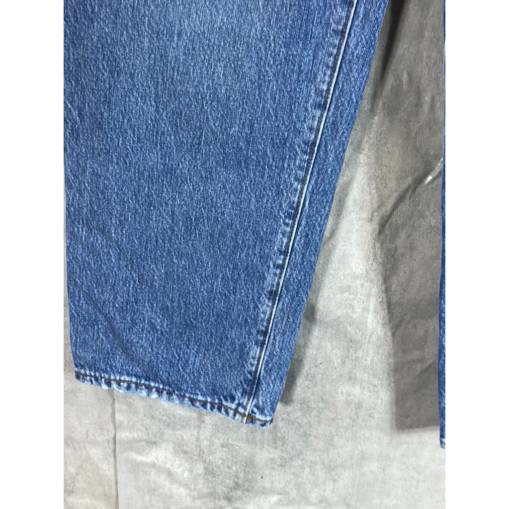 MADEWELL Women's Brockport Wash Low-Rise Distressed The Dad Jeans SZ 26