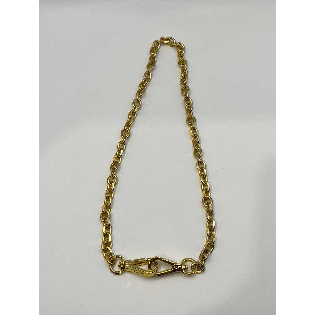 PRADA Men's Gold Chainlink Chunky Necklace