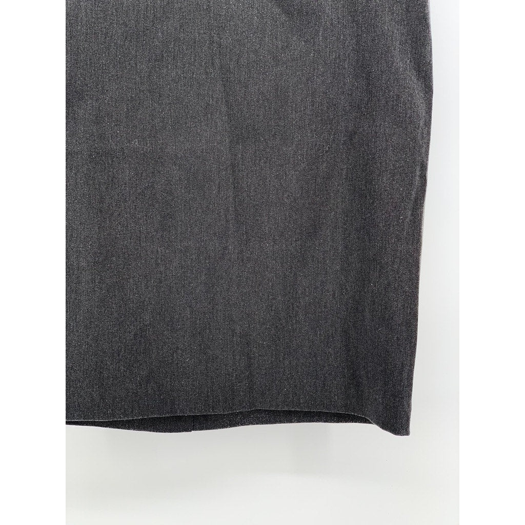 JOE B By Benbasset Women's Black Zipper-Pocket Denim Skirt SZ S