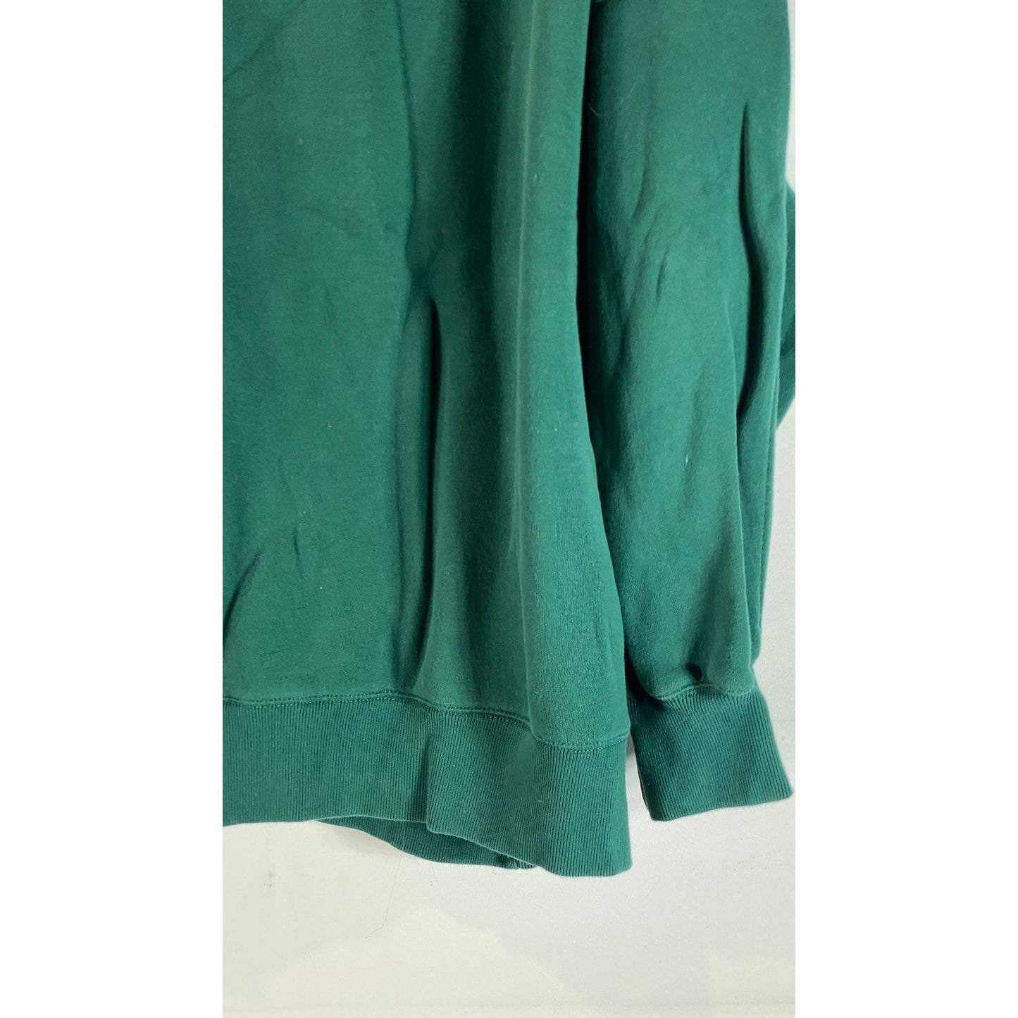 NFL TEAM APPAREL Men's Green Large Logo Green Bay Packers Sweatshirt SZ XL