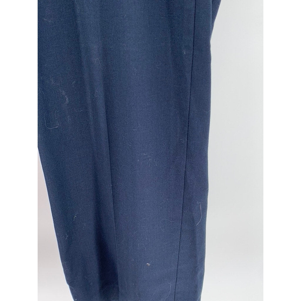 DOCKERS Men's Blue Solid Slim-Leg Performance Stretch Pants SZ  38X30