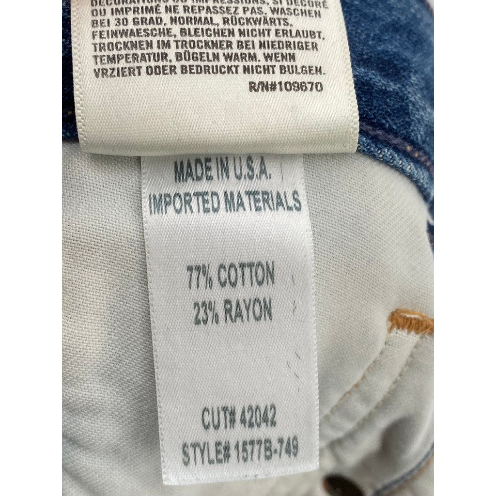 CITIZENS Of HUMANITY Women’s Blue Liya High-Rise Cropped Skinny Jean SZ 24