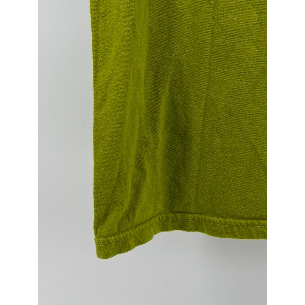 TARGET Women’s Green Spooky Graphic Crewneck Casual Short Sleeve Top SZ L