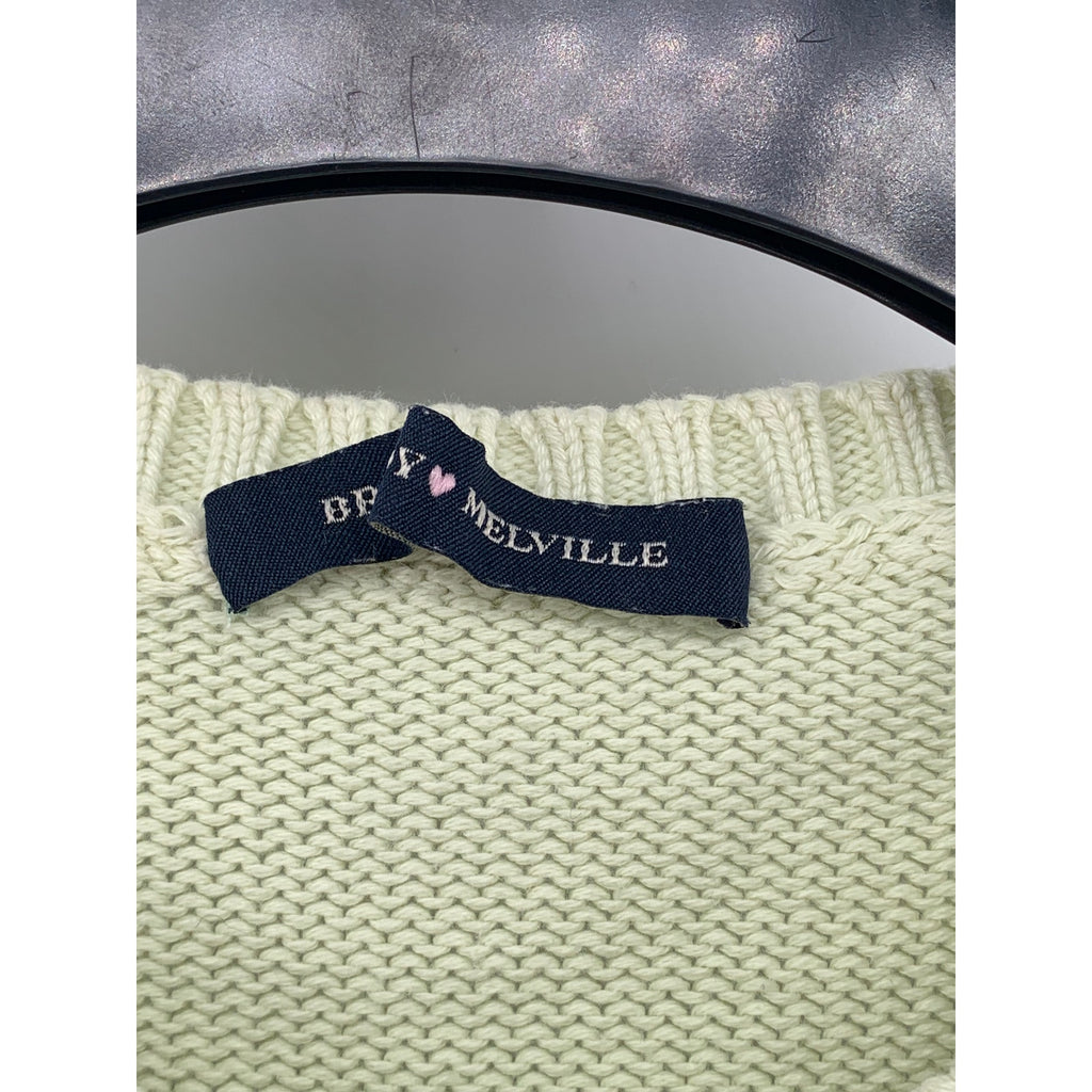 BRANDY MELVILLE Women's Light Green Knit Crewneck Long Sleeve Sweater SZ OS