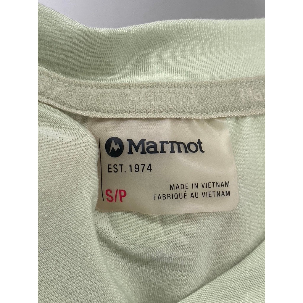 MARMOT Women's Mint Green Crewneck Mariposa Sleeveless Tank Top SZ S