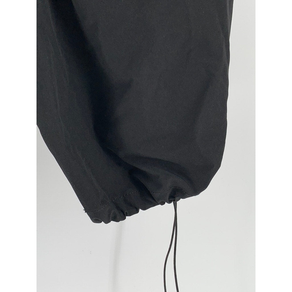 LOVE TREE Women's Black Solid Lightweight Cargo Pants SZ S