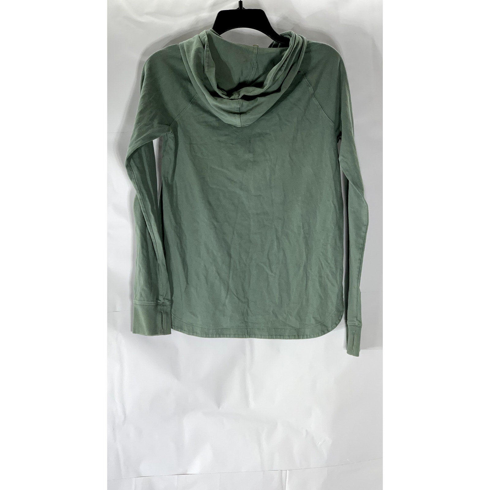 J.CREW Crewcuts Girls Green Lightweight Breathable Cotton Hoodie SZ XL(12-14)
