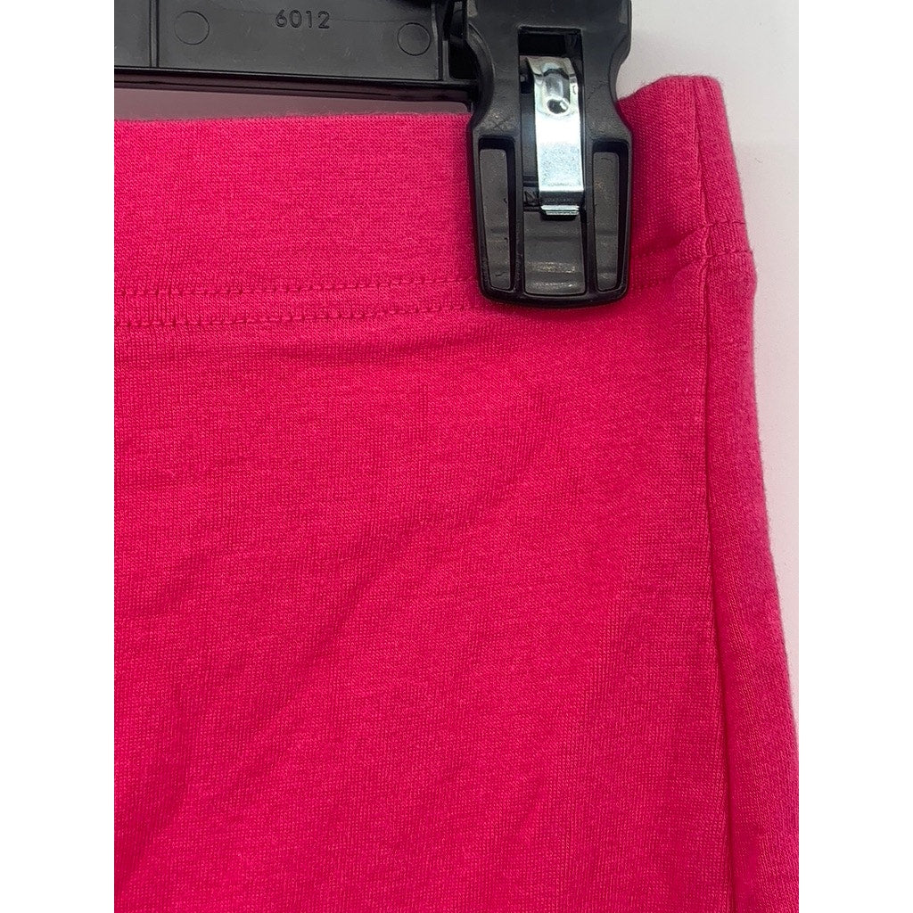 SHEIN Women's Hot Pink Casual Pull-On Straight Mini Skirt SZ 6