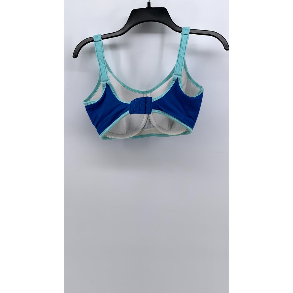 CHAMPION Women's Blue Double Dry Sports Bra SZ 34DD