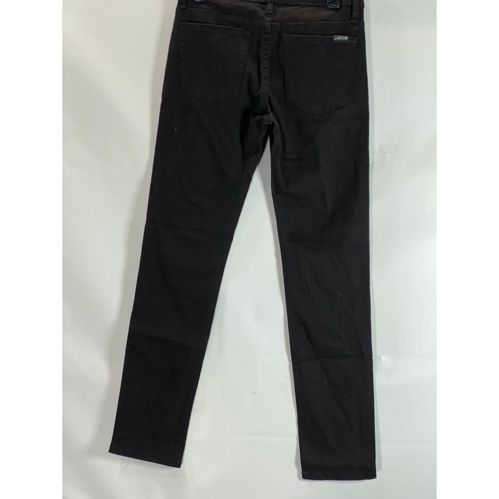 JOE'S JEANS Women's Solid Black Five-Pocket Skinny-Leg Ankle Jeans SZ 18