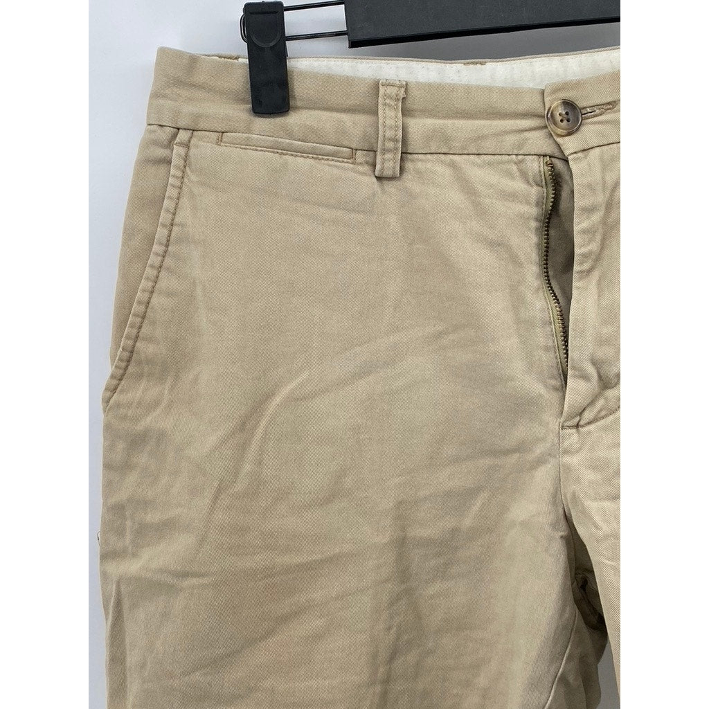 OLD NAVY Men's A Stone's Throw Tan Ultimate Slim Chino Shorts SZ 30