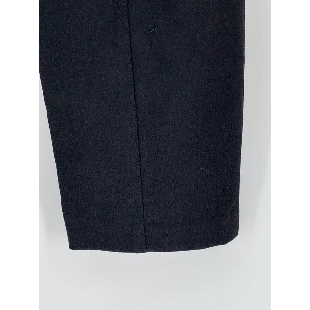 ANNE KLEIN Women's Black Solid Slim-Leg Pants SZ 6