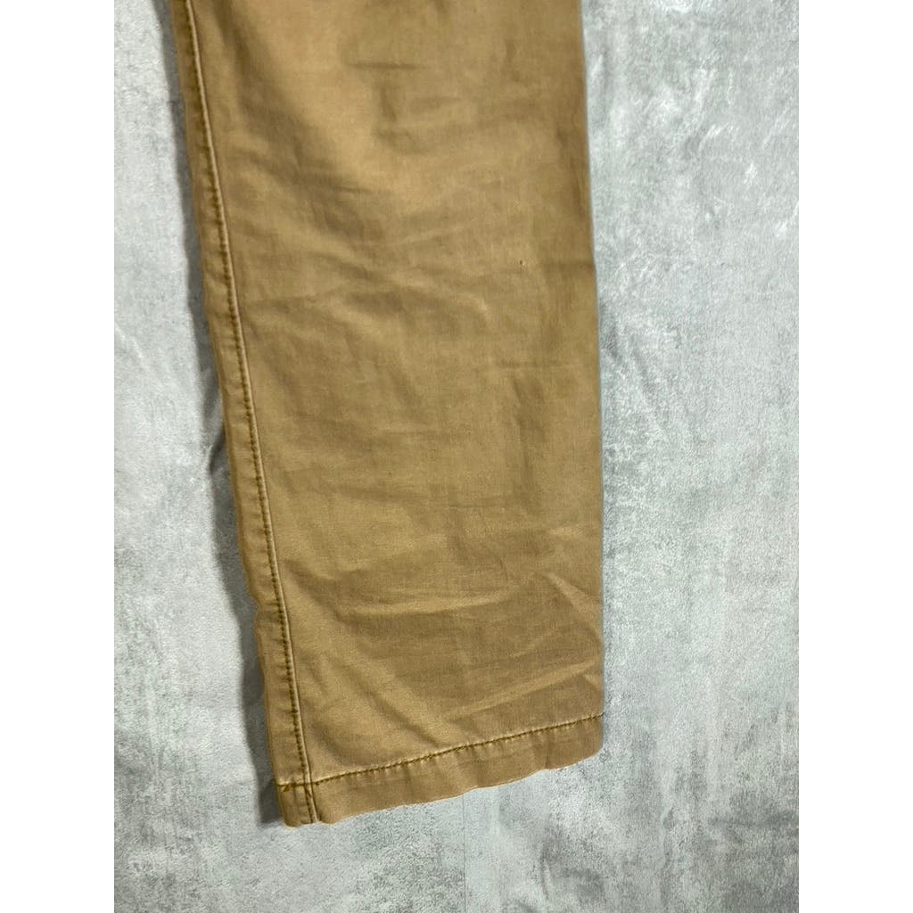 AMERICAN EAGLE Men's Toasted Almond Original Straight Flex Pants SZ 28x32