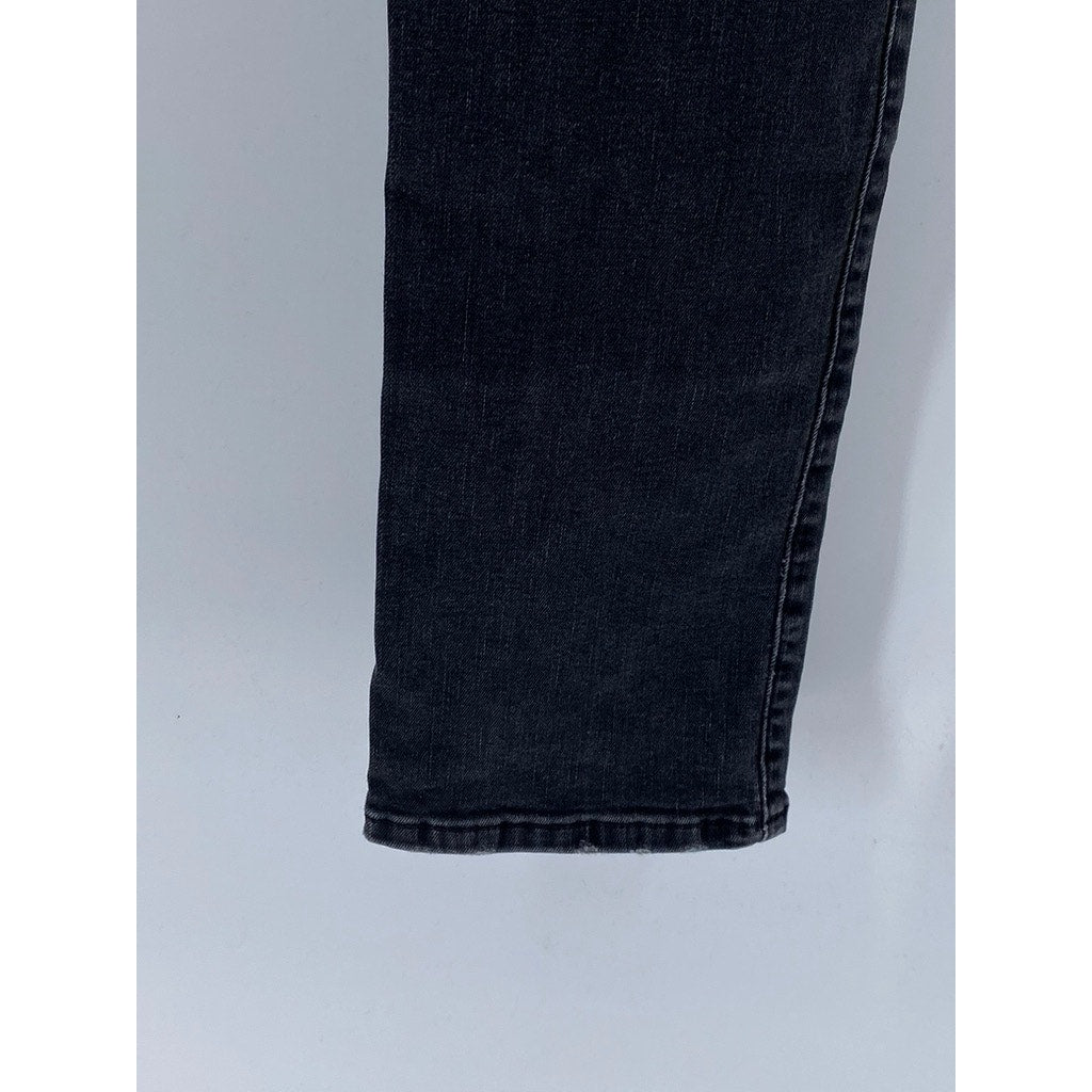 JOE'S JEANS Men's Washed Black Denim Five-Pocket Slim-Leg Jeans SZ 32