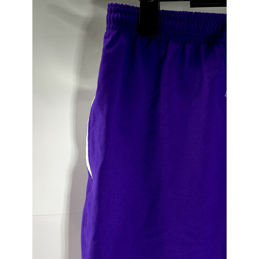 NIKE Women's Purple/White Dri-Fit Elasticized Waist Woven Venom Short SZ XS