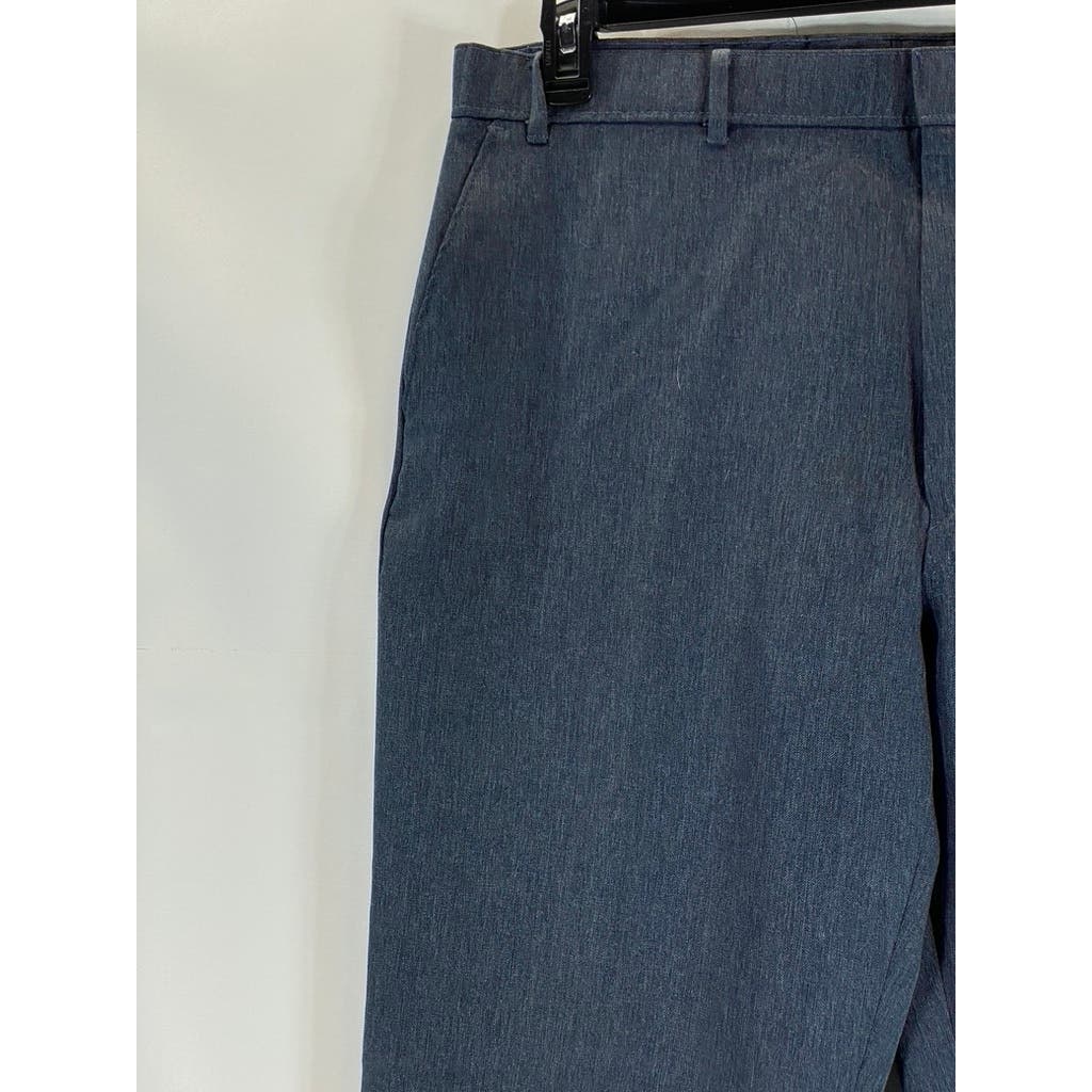 LEVI'S Men's Navy Vintage Action Slacks Flat Front Dress Pants SZ 40X30