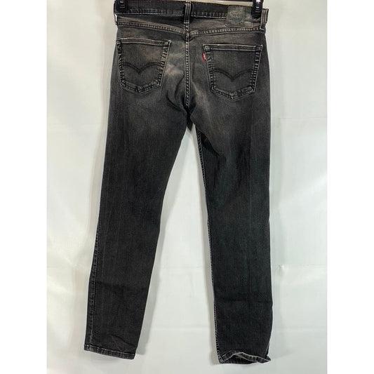 LEVI'S Men's Washed Black 511 Slim-Fit Five-Pocket Jean SZ 33X32