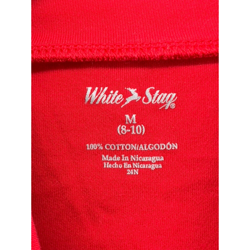 WHITE STAG Women's Red Turtleneck Long Sleeve Top SZ M