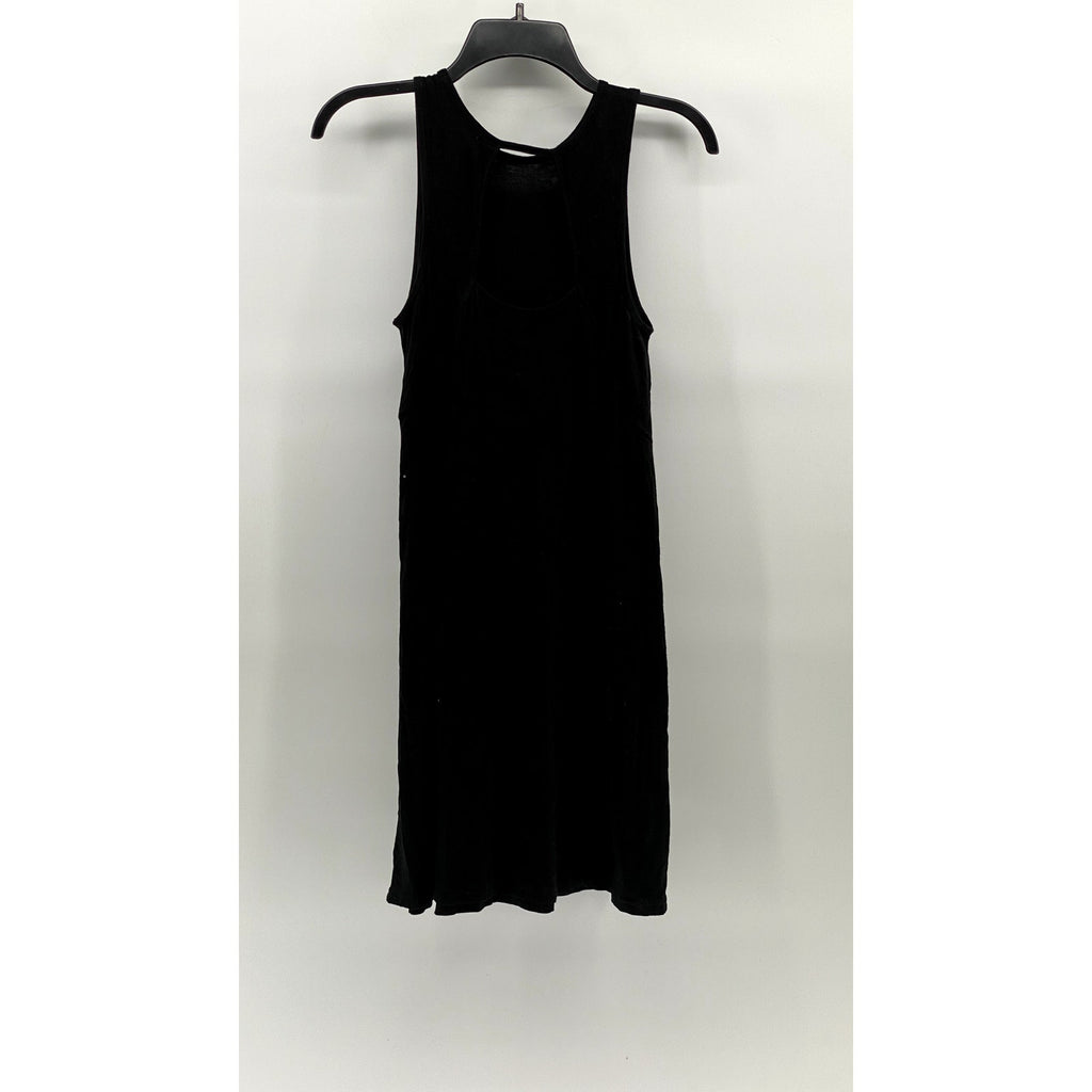 MOSSIMO SUPPLY CO. Women's Black Scoop-Neck Sleeveless A-Line Mini Dress SZ XS