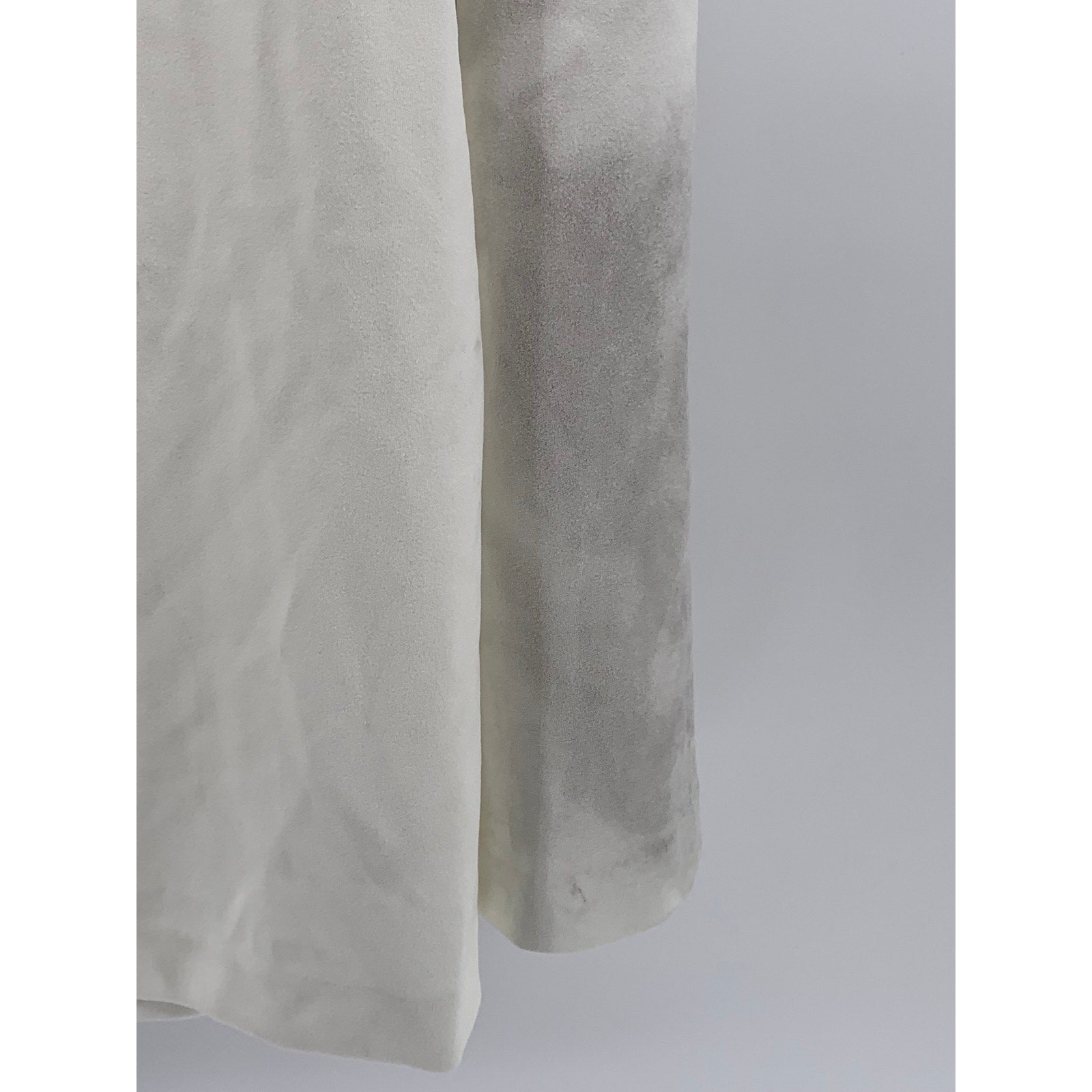 CALVIN KLEIN Women's Plus White Pleated Scuba A-Line Knee-Length Skirt SZ 20W